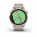Умные часы Garmin Fenix 7s Pro Sapphire Solar золотистый корпус с кожаным ремешком цвета известняка 010-02776-30 010-02776-30 - фото 8045 Умные часы Garmin Fenix 7s Pro Sapphire Solar золотистый корпус с кожаным ремешком цвета известняка 010-02776-30 010-02776-30 - фото 8045