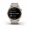 Умные часы Garmin Fenix 7s Pro Sapphire Solar золотистый корпус с кожаным ремешком цвета известняка 010-02776-30 010-02776-30 - фото 8046 Умные часы Garmin Fenix 7s Pro Sapphire Solar золотистый корпус с кожаным ремешком цвета известняка 010-02776-30 010-02776-30 - фото 8046