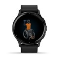 Умные часы Garmin Venu 3 черные с серым безелем и кожаным ремешком 010-02784-52 010-02784-52