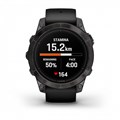 Умные часы Garmin epix Pro (Gen 2) Sapphire Edition 47 мм, титановый, угольно-серый DLC, черный ремешок 010-02803-11 010-02803-11