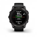 Умные часы Garmin epix Pro (Gen 2) Sapphire Edition 47 мм, титановый, угольно-серый DLC, черный ремешок 010-02803-11 010-02803-11