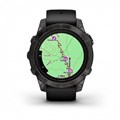 Умные часы Garmin epix Pro (Gen 2) Sapphire Edition 47 мм, титановый, угольно-серый DLC, черный ремешок 010-02803-11 010-02803-11