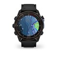 Garmin Descent Mk3i - 51 мм, титановый угольно-серый DLC с черным силиконовым ремешком 010-02752-11 010-02752-11