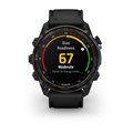 Garmin Descent Mk3i - 51 мм, титановый угольно-серый DLC с черным силиконовым ремешком 010-02752-11 010-02752-11