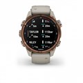 Garmin Descent Mk3i – 43 мм, титановый корпус с бронзовым PVD-покрытием, серый ремешок 010-02753-14 010-02753-14