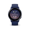 Умные часы Garmin Vivoactive 5 синие с металлически-синим безелем и силиконовым ремешком 010-02862-12 010-02862-12