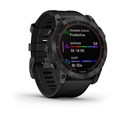 Умные часы Garmin Fenix 7X Solar серый с черным ремешком 010-02541-01 2243 - фото 8433
