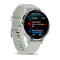 Garmin Venu 3S серо-зеленый с серебристым безелем  010-02785-01 2265