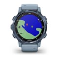 Garmin Descent Mk2s голубой корпус c силиконовым ремешком цвета морской пены 010-02403-07 2287