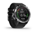 Garmin Descent Mk2 стальные с черным ремешком  010-02132-10 2288
