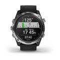 Garmin Descent Mk2 стальные с черным ремешком  010-02132-10 2288