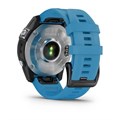 Garmin Quatix 7 с синим силиконовым ремешком  010-02540-61 2303