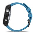 Garmin Quatix 7 с синим силиконовым ремешком  010-02540-61 2303