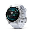 Умные часы Garmin Fenix 8 43 mm AMOLED Silver with Whitestone Silicone band  010-02903-00 2431 - фото 9721