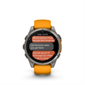 Умные часы Garmin Fenix 8 47 mm AMOLED Sapphire spark orange band  010-02904-11 010-02904-11
