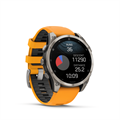 Умные часы Garmin Fenix 8 47 mm AMOLED Sapphire spark orange band  010-02904-11 010-02904-11